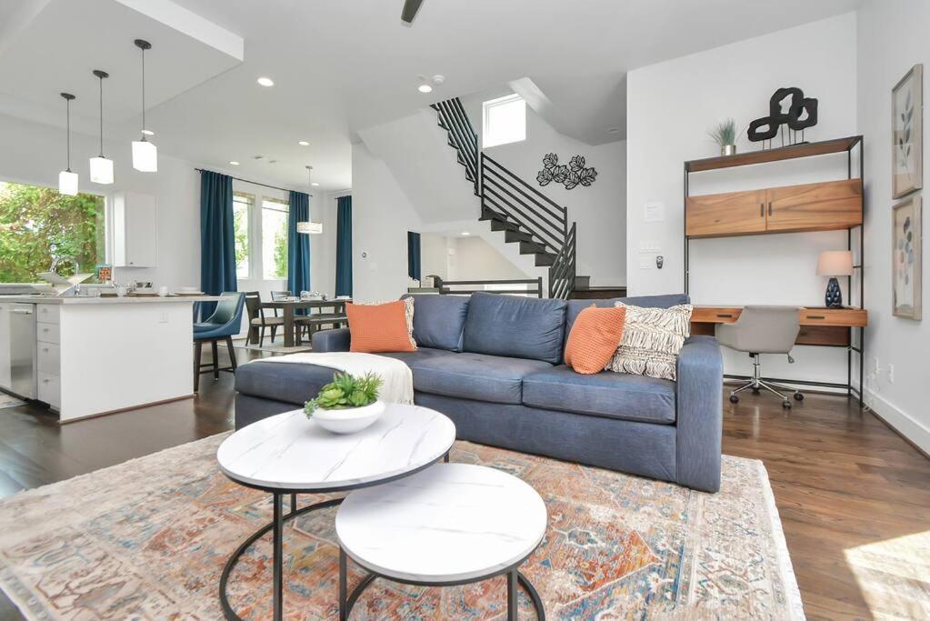 Villa Casa Labella - Downtown Skyline Views - Sleeps 10 Houston Exterior foto